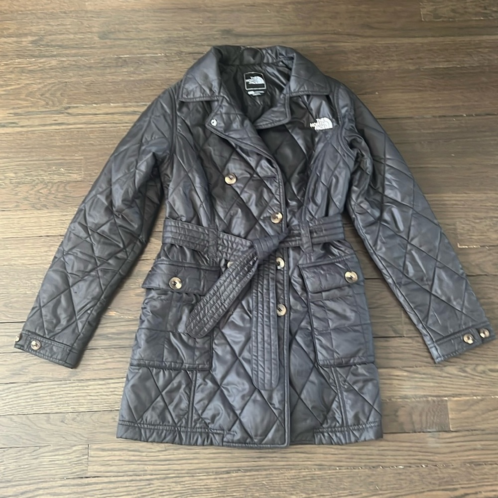 The North Face Vintage Quilted Puffer Pea Coat